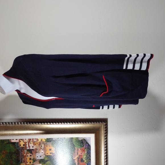 Talbot's Cotton/Nylon Knit Cardigan Style Jacket - Picture 2 of 5